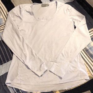 Athleta Light Blue Long Sleeve Shirt Size Medium